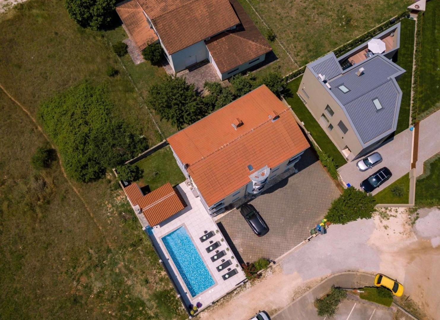 Villa Vita Apartments & Studios With Common Pool Valbandon Exterior foto